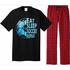 Eat Sleep Soccer Repeat Gift Pajama Set