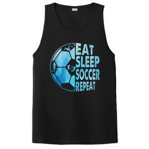 Eat Sleep Soccer Repeat Gift PosiCharge Competitor Tank