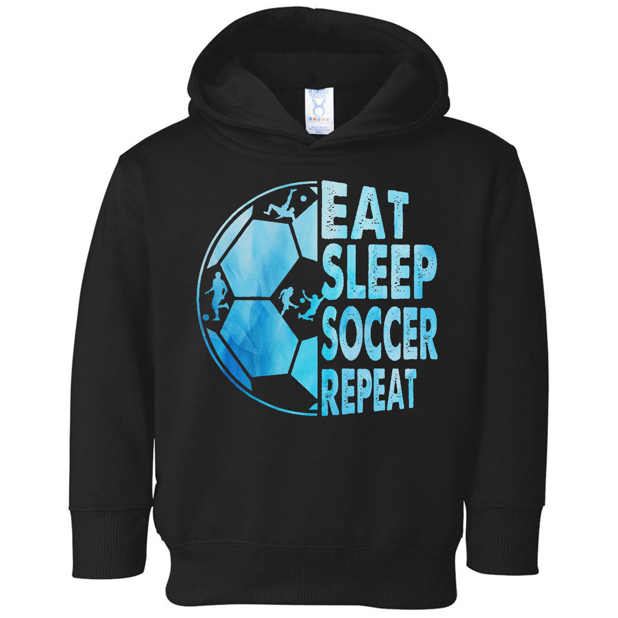 Eat Sleep Soccer Repeat Gift Toddler Hoodie