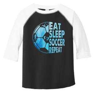 Eat Sleep Soccer Repeat Gift Toddler Fine Jersey T-Shirt