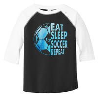 Eat Sleep Soccer Repeat Gift Toddler Fine Jersey T-Shirt