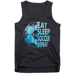 Eat Sleep Soccer Repeat Gift Tank Top