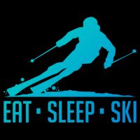 Eat Sleep Ski Skiing Skier Snow Winter Vacation Gift Mug