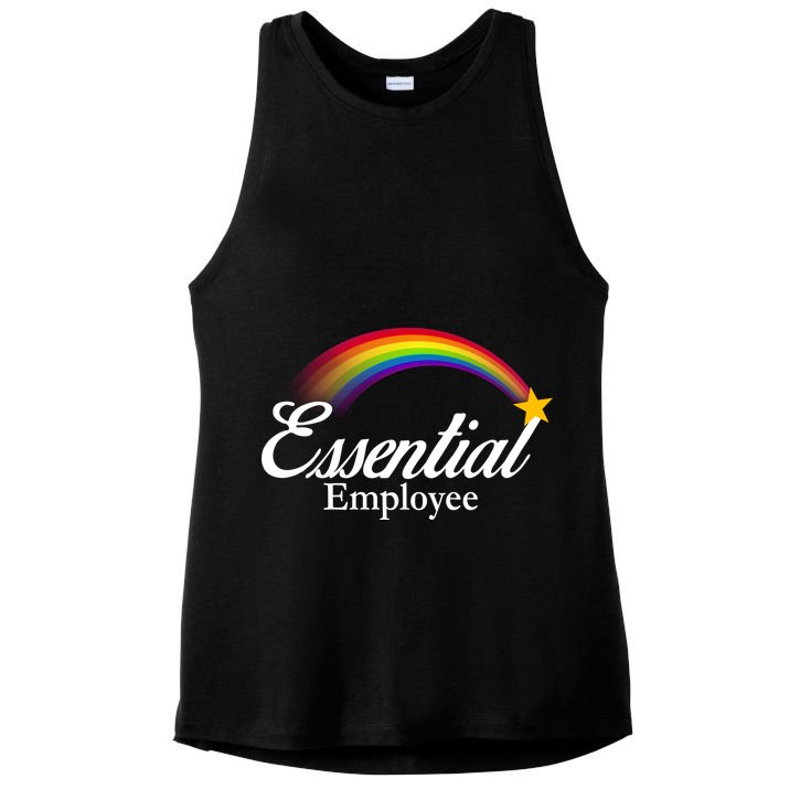 Essential Employee Shooting Star Ladies PosiCharge Tri-Blend Wicking Tank