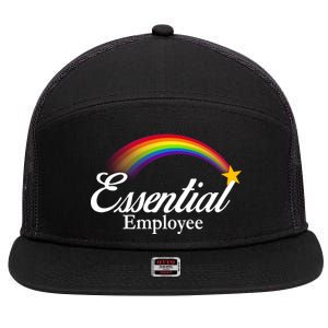 Essential Employee Shooting Star 7 Panel Mesh Trucker Snapback Hat