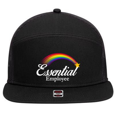 Essential Employee Shooting Star 7 Panel Mesh Trucker Snapback Hat