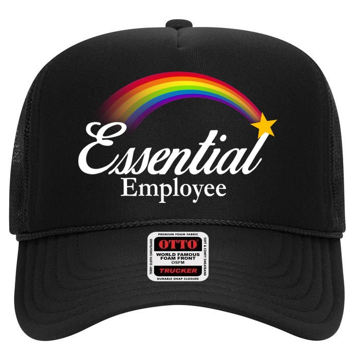 Essential Employee Shooting Star High Crown Mesh Back Trucker Hat