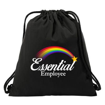 Essential Employee Shooting Star Drawstring Bag