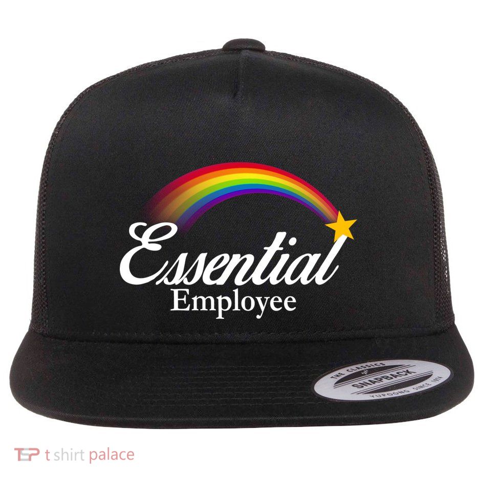 Essential Employee Shooting Star Flat Bill Trucker Hat