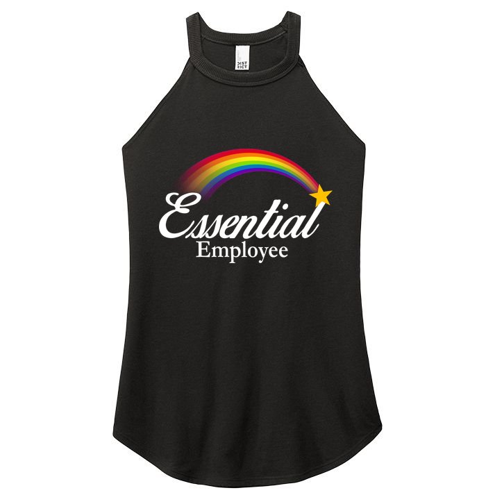 Essential Employee Shooting Star Women's Perfect Tri Rocker Tank