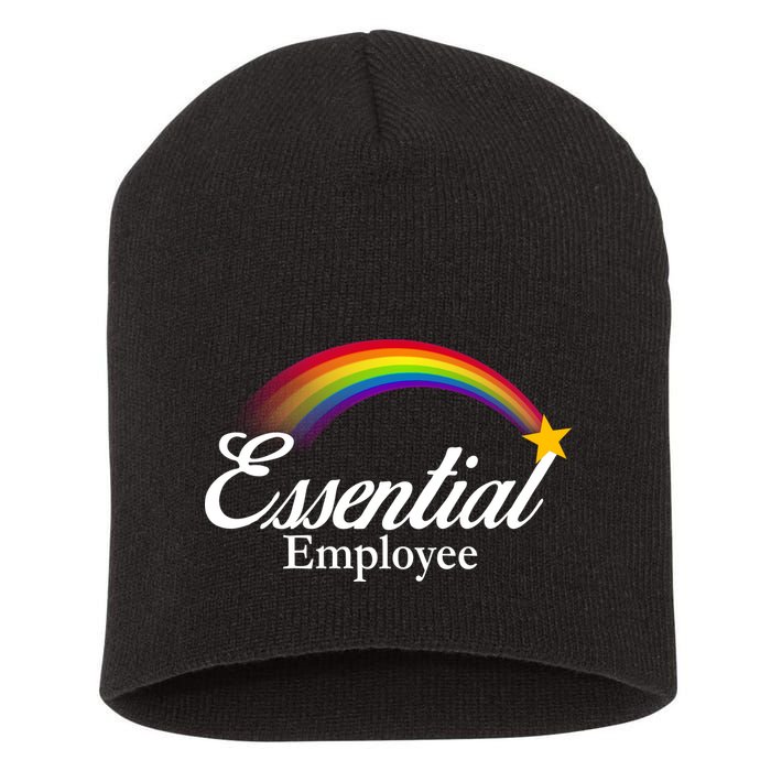 Essential Employee Shooting Star Short Acrylic Beanie