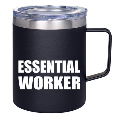 Essential Worker 12oz Stainless Steel Coffee Mug