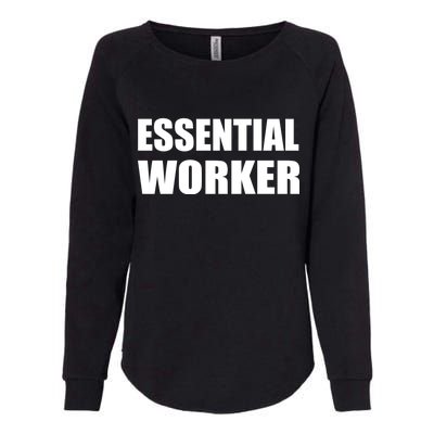 Essential Worker Womens California Wash Sweatshirt