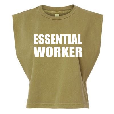 Essential Worker Garment-Dyed Women's Muscle Tee