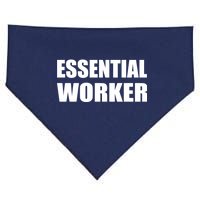 Essential Worker USA-Made Doggie Bandana