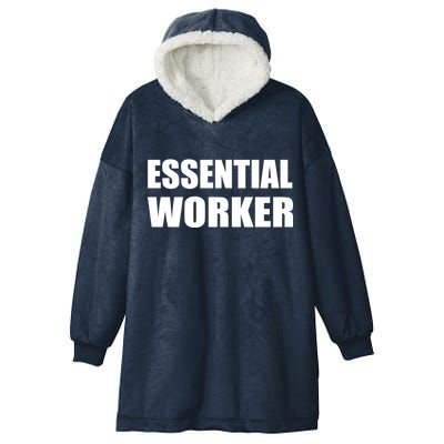 Essential Worker Hooded Wearable Blanket