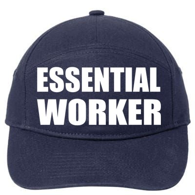 Essential Worker 7-Panel Snapback Hat