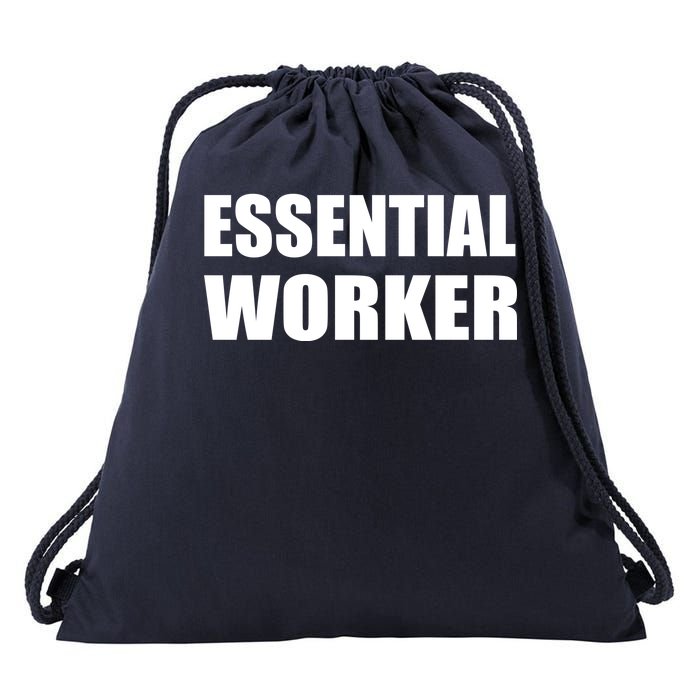 Essential Worker Drawstring Bag