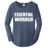 Essential Worker Women's Perfect Tri Tunic Long Sleeve Shirt