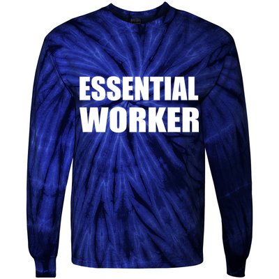 Essential Worker Tie-Dye Long Sleeve Shirt