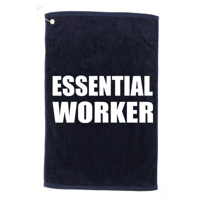 Essential Worker Platinum Collection Golf Towel