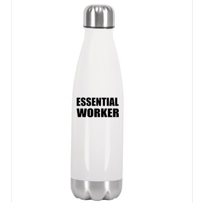 Essential Worker Stainless Steel Insulated Water Bottle