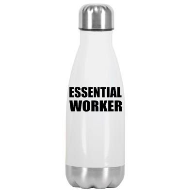 Essential Worker Stainless Steel Insulated Water Bottle