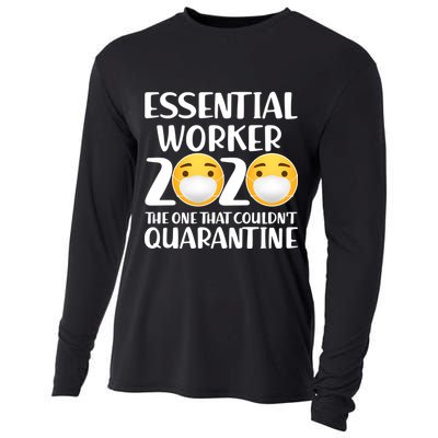 Essential Worker The One That Couldn't Quarantine Cooling Performance Long Sleeve Crew