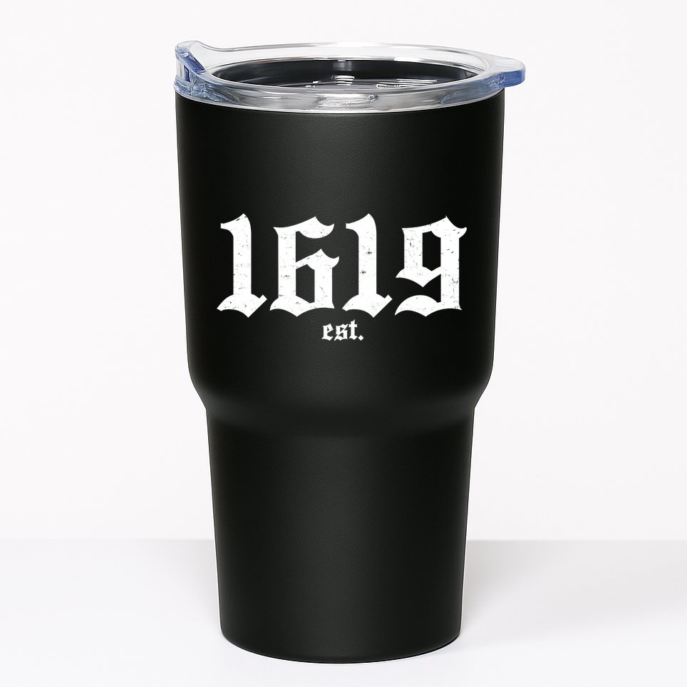 Est 1619 Black African American History Tumbler