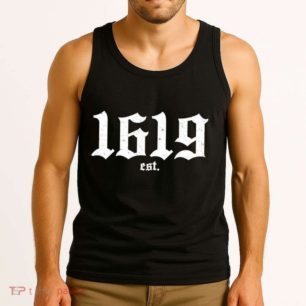 Est 1619 Black African American History Tank Top