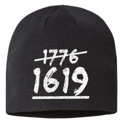 Est 1776 Black History Ancestors 1619 Sustainable Beanie