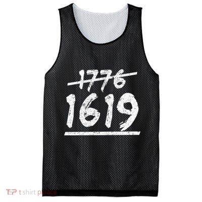 Est 1776 Black History Ancestors 1619 Mesh Reversible Basketball Jersey Tank