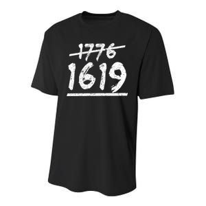 Est 1776 Black History Ancestors 1619 Youth Performance Sprint T-Shirt