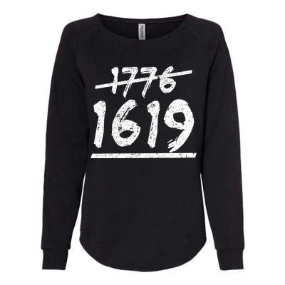 Est 1776 Black History Ancestors 1619 Womens California Wash Sweatshirt