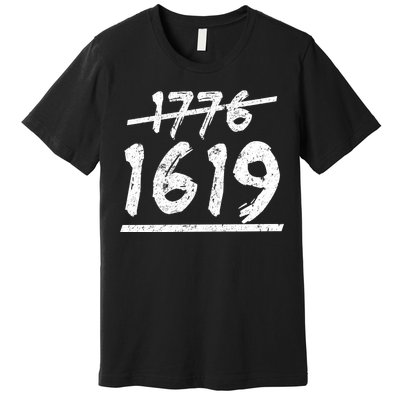 Est 1776 Black History Ancestors 1619 Premium T-Shirt