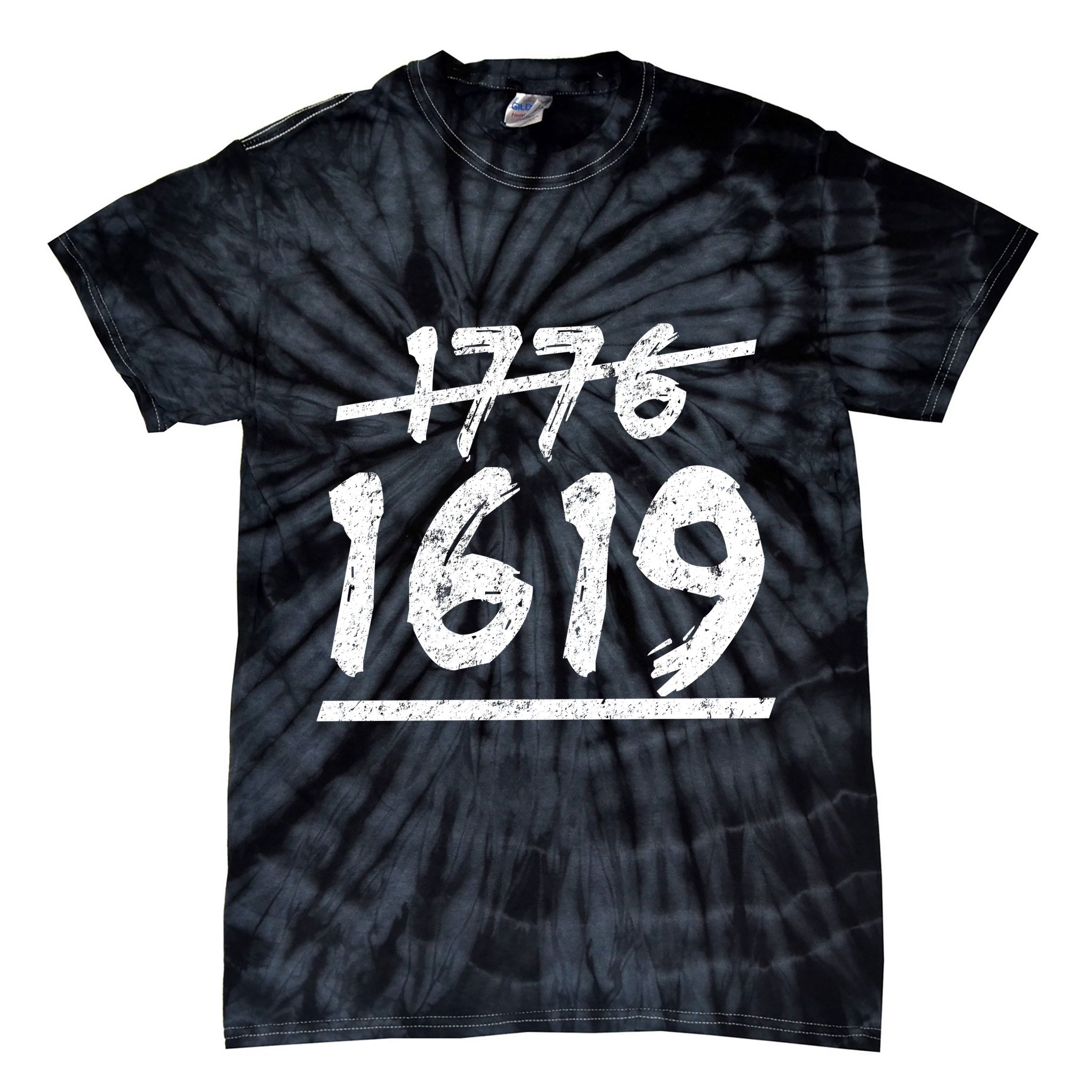 Est 1776 Black History Ancestors 1619 Tie-Dye T-Shirt