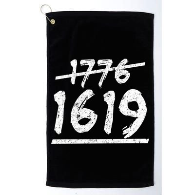 Est 1776 Black History Ancestors 1619 Golf Towel