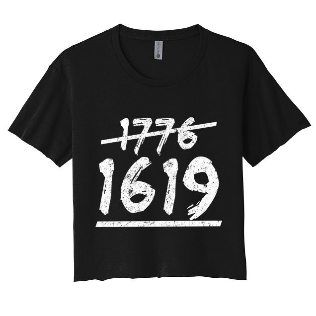 Est 1776 Black History Ancestors 1619 Crop Top