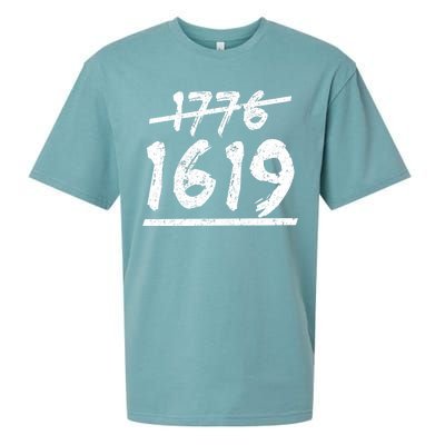 Est 1776 Black History Ancestors 1619 Sueded Cloud Jersey T-Shirt