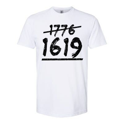 Est 1776 Black History Ancestors 1619 Softstyle CVC T-Shirt