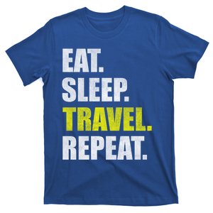 Eat Sleep Travel Repeat Cute Gift T-Shirt