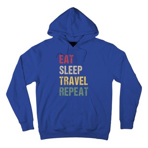 Eat Sleep Travel Repeat Gift Hoodie