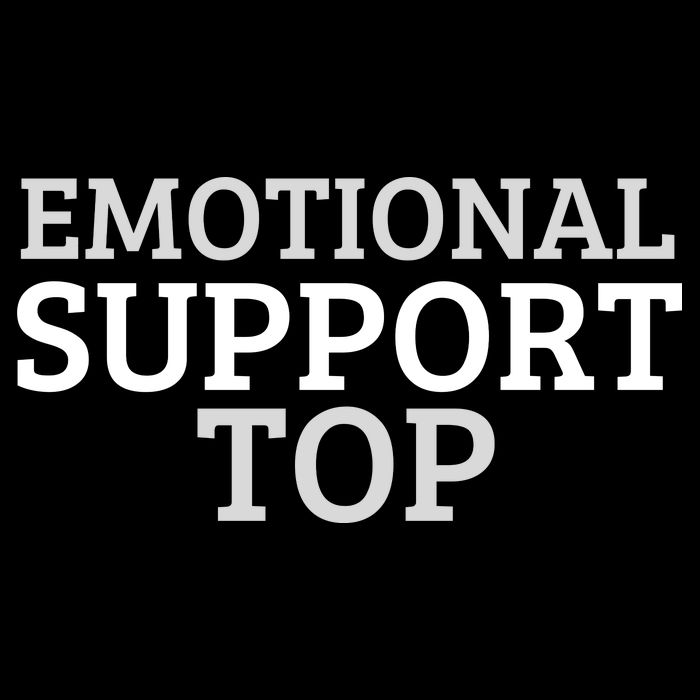 Emotional Support Top Emotional Support Human Bucket Hat