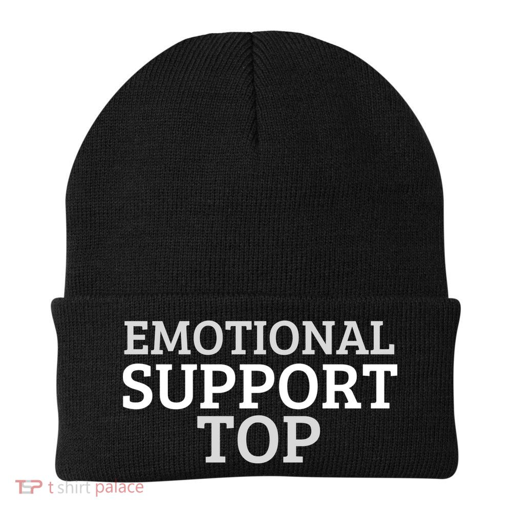 Emotional Support Top Emotional Support Human Beanie