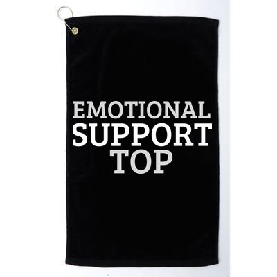 Emotional Support Top Emotional Support Human Golf Towel