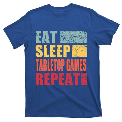 Eat Sleep Tabletopgames Repeat Gift T-Shirt