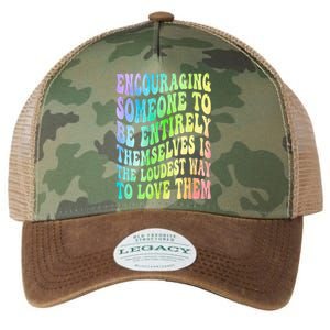 Encouraging Someone To Be Entirely Themselves Is The Loudest Legacy Tie Dye Trucker Hat