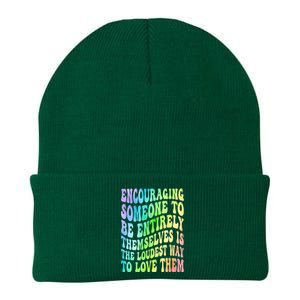 Encouraging Someone To Be Entirely Themselves Is The Loudest Knit Cap Winter Beanie