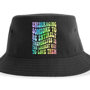 Encouraging Someone To Be Entirely Themselves Is The Loudest Sustainable Bucket Hat