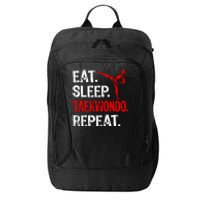 Eat Sleep Taekwondo Repeat Taekwondo Player Funny City Backpack